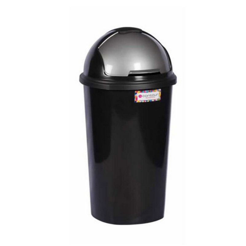 Poubelle 50L Silver carre lift bin -  - meilleure qualité