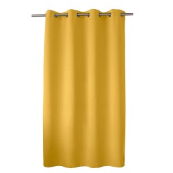 Rideau occultant Jaune 140x180 BASIC poly uc6 -  - meilleure qualité