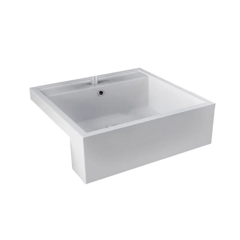 Vasque semi-encastrer NOVA blanc 46cm