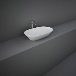 Vasque à poser variant blanc oval 55cm | Sanifer