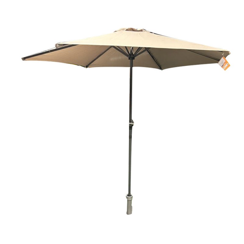 Parasol rond 2.3m en acier 32mm