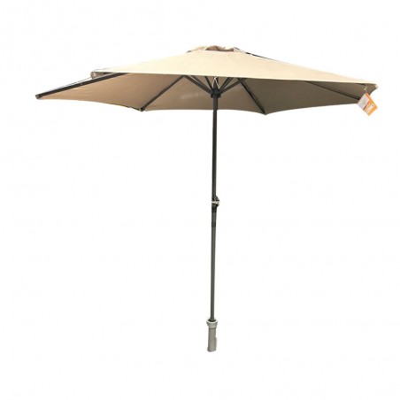Parasol rond 2.3m en acier 32mm