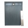 Receveur de douche extra plat allégé p33 90x120cm graphite -  - meilleure qualité