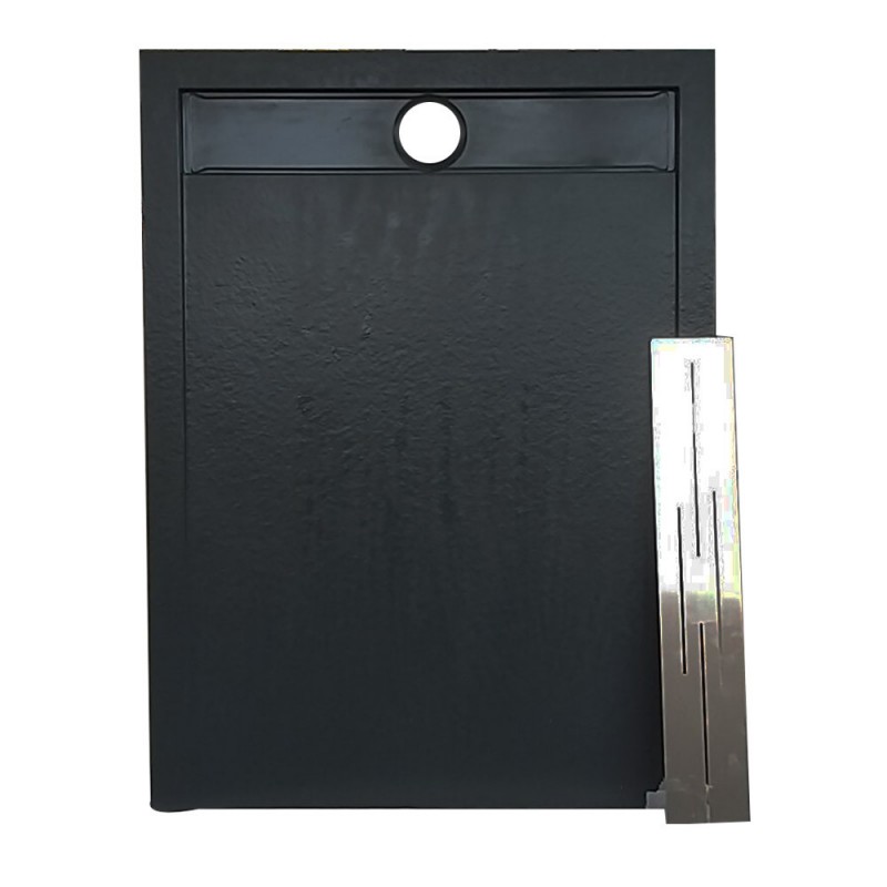 Receveur de douche extra plat allégé p33 80x120cm noir -  - meilleure qualité