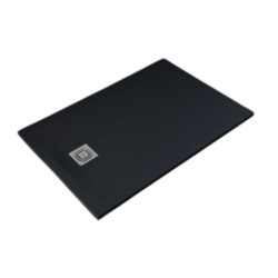 Receveur de douche grand feeling noir 90x90cm -  - meilleure qualité