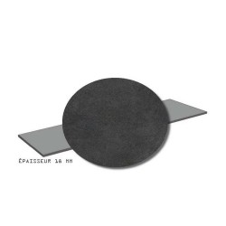 Tablette design 2500x500x18 beton brosse