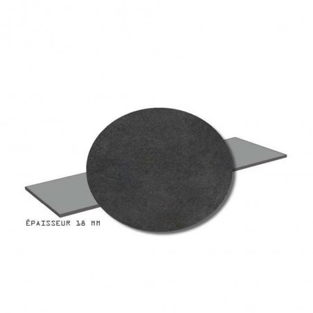 Tablette design 2500x500x18 beton brosse