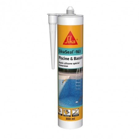 Sikaseal-163 Piscine et bassin blanc C 300ML -  - meilleure qualité
