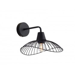 Applique design métal noir seynave Kasteli 1 Lumière(S)