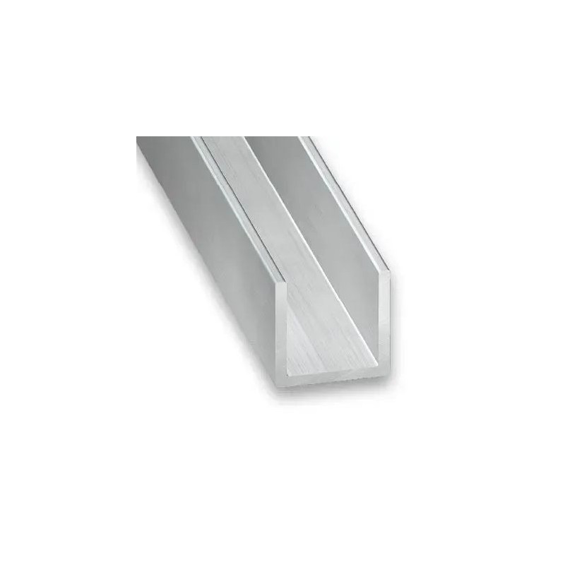 Profilé U15x15x15x15mm 2M alu brut uc5