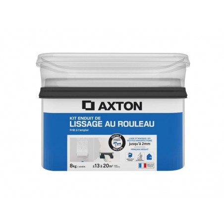 Enduit de lissage au rouleau en pâte + outils 8 kg -  - meilleure qualité