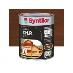 Lasure SYNTILOR THP 8 ans chaîne foncé satiné 1 L