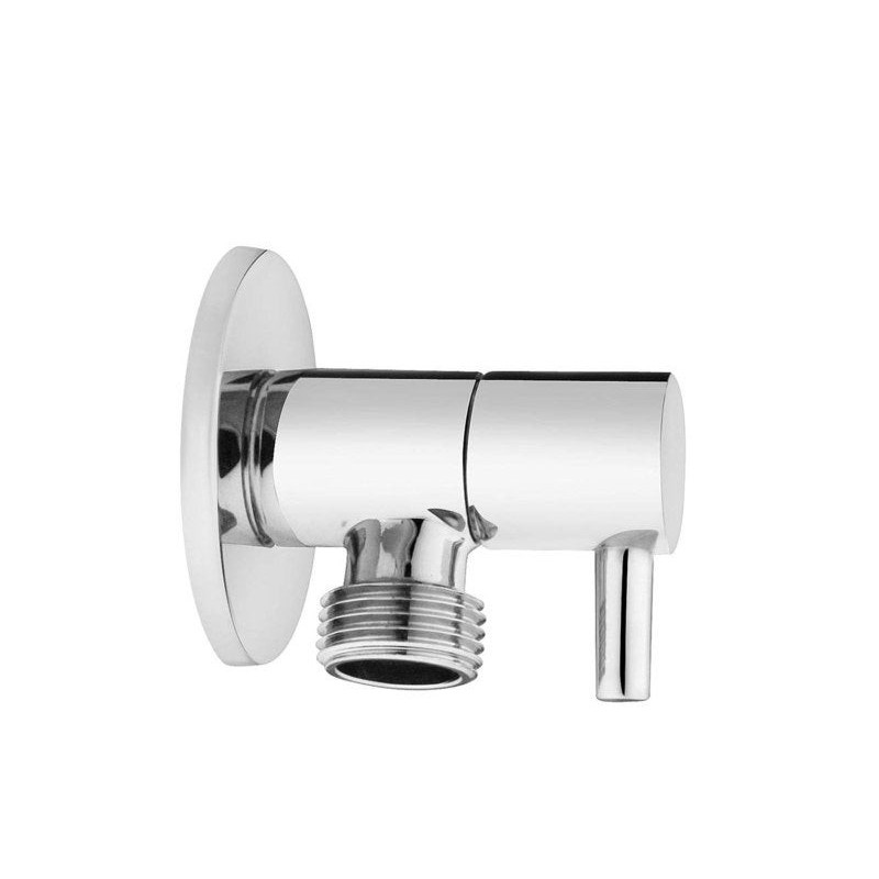 Robinet darrêt mural kit hygiène mâle - mâle 15 x21 mm