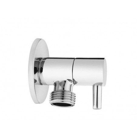 Robinet darrêt mural kit hygiène mâle - mâle 15 x21 mm