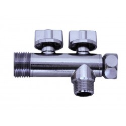 Raccords 3 positions mâle - femelle 12 x 17-15 x 21 mm