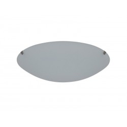 Plafonnier PLUTON E27 diam.25 cm verre blanc