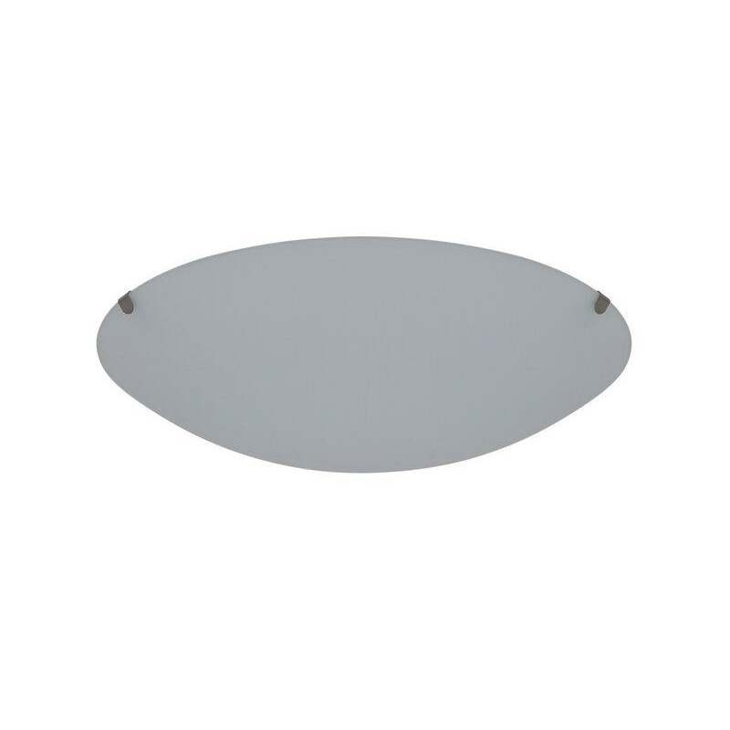 Plafonnier PLUTON E27 diam.25 cm verre blanc