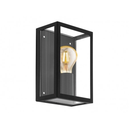 Applique extérieure E27 Max 60W noir Ikaros