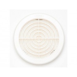 Grille d'aération abs naturel Diam.14.7 cm -  - meilleure qualité