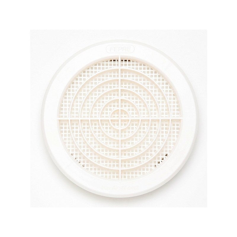 Grille d'aération abs naturel Diam.14.7 cm -  - meilleure qualité