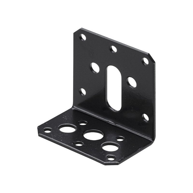 Equerre noirl.38 mm x P.58 cm