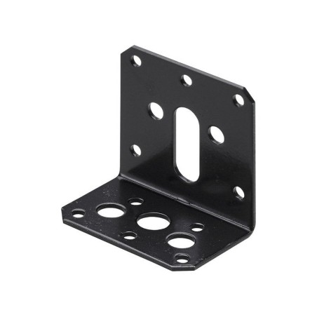 Equerre noirl.38 mm x P.58 cm