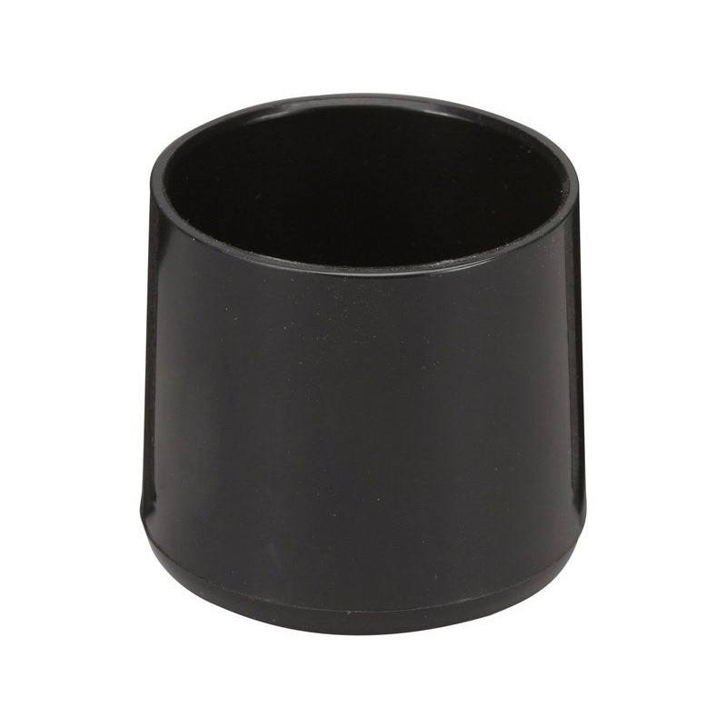 Lot de 4 embouts enveloppant plastique noir 30mm