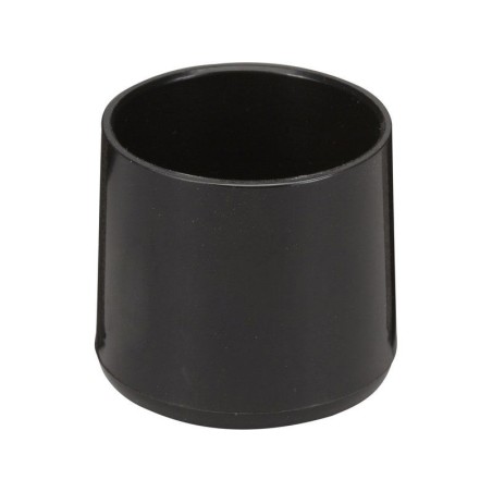 Lot de 4 embouts enveloppant plastique noir 30mm