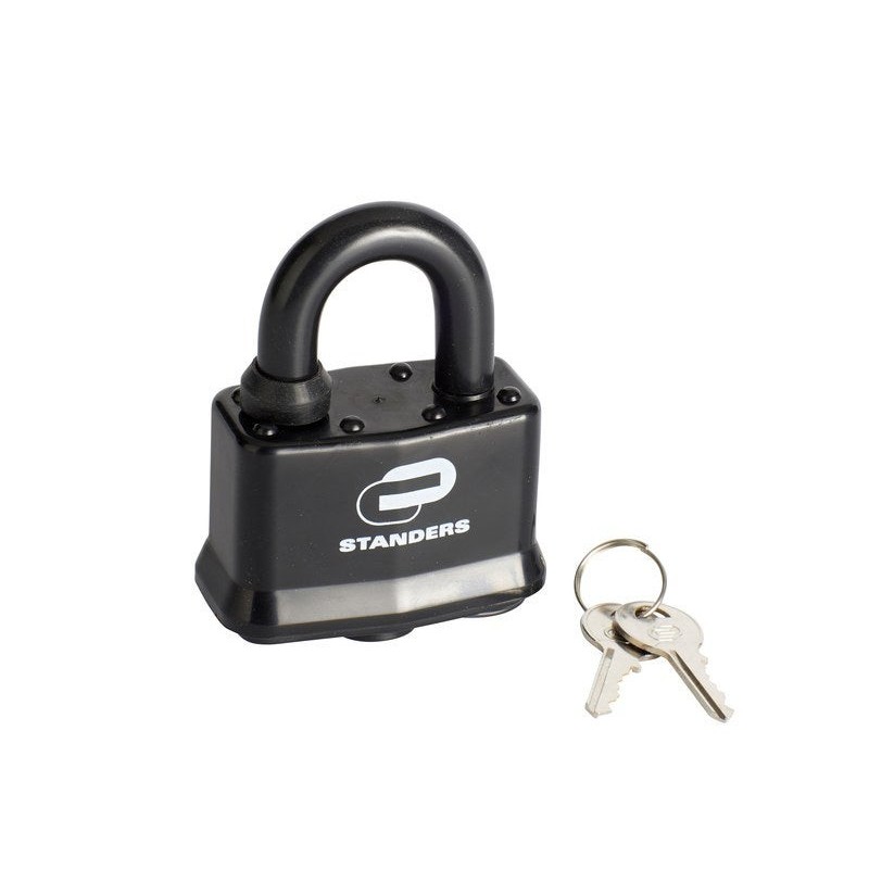 Cadenas à clé en acier l.70 mm