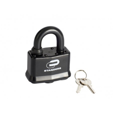 Cadenas à clé en acier l.70 mm