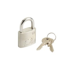 Cadenas à clé en inoxl.38.0 mm