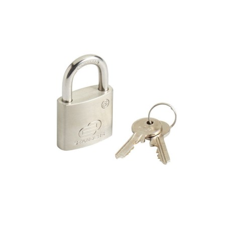 Cadenas à clé en inoxl.38.0 mm