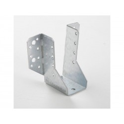 Support de poteau forme U galvanisé 110X45 Mm