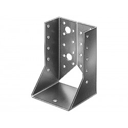 Support de poteau forme U galvanisé 76X152 Mm