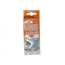 Rondelles acier carbone zinguéDiam.4.3 Mm