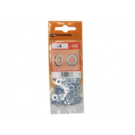 Rondelles acier carbone zinguéDiam.4.3 Mm