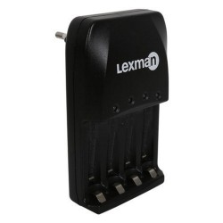 Chargeur de piles 1 ou 4 piles aa - aaa