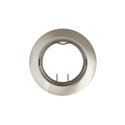 Anneau rond pour spot à encastrer clane orientable sans ampoule Inspire Acier