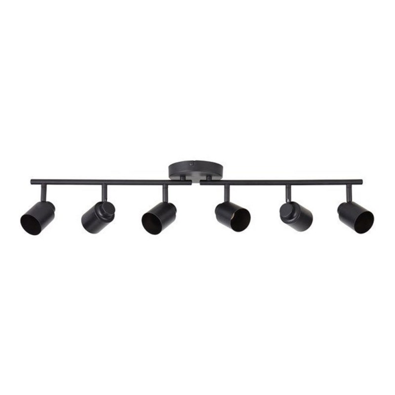 Rampe 6 spots metal GU10