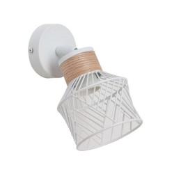 Spot métal blanc E27 INSPIRE KANEL