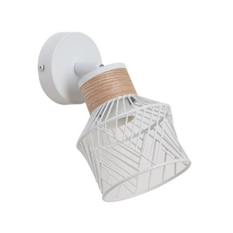 Spot métal blanc E27 INSPIRE KANEL