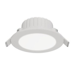 Kit 1 spot encastrable led Flat diam. 8.5 cm rond blanc