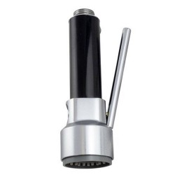 Douchette évier gachette 1 jet mâle noir REGARDS INTERNATIONAL