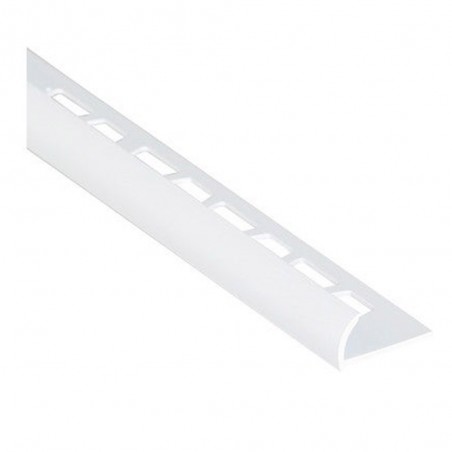 Profil PVC rond blanc 1/4 8mm -  - meilleure qualité