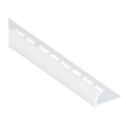 Profil PVC rond blanc 1/4 10MM -  - meilleure qualité