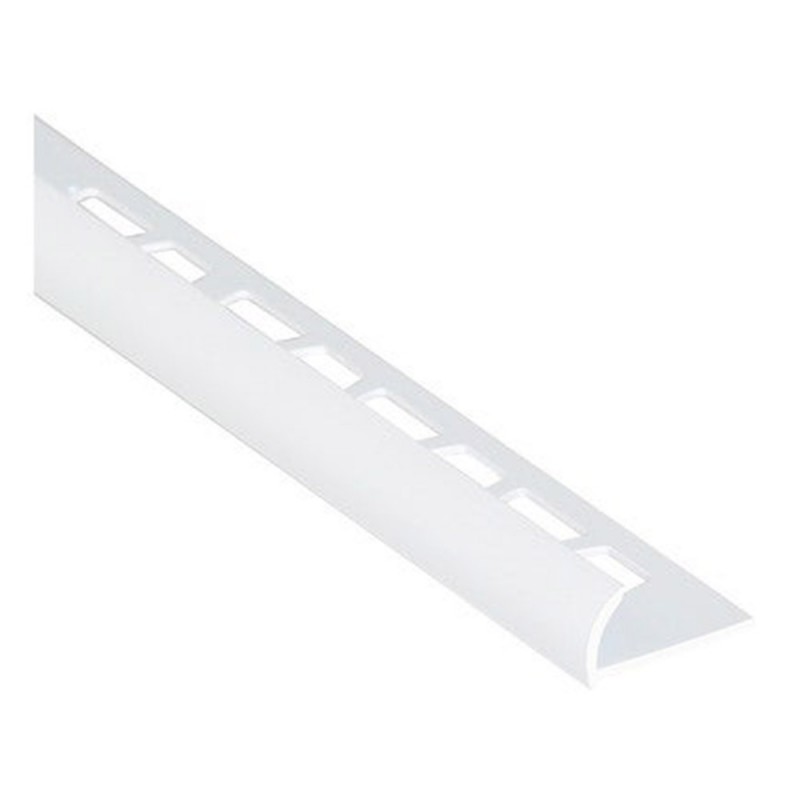 Quart-de-rond mur blanc mat Pvc L.250 Cm X Ep.12 Mm -  - meilleure qualité