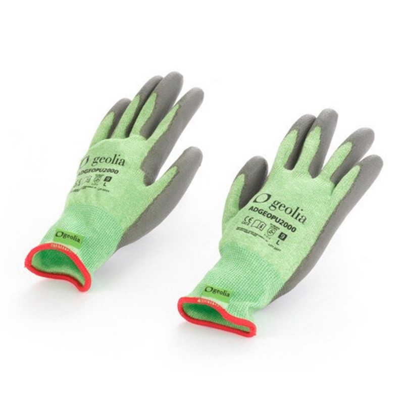 Paire degants tactile pour les travaux de jardinage polyuréthane T unique GEOLIA