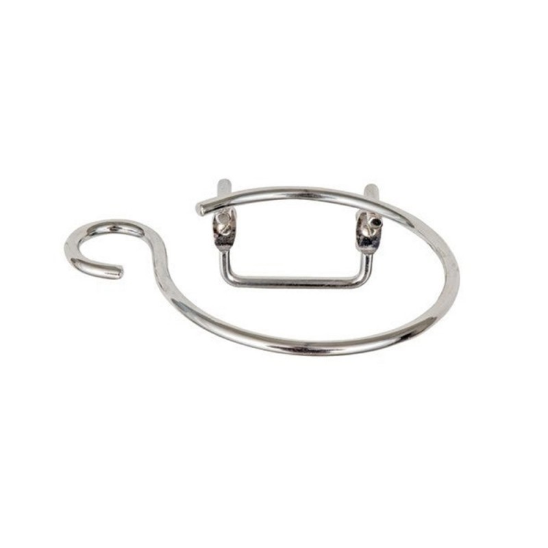 Support acier sèche-cheveux milano -  - meilleure qualité