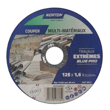 Disque tous mat NORTON extreme125x16