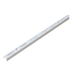 Crémaillère simple E50 250CM blanc
